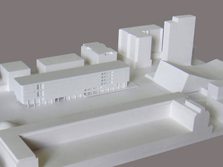 maquettebouw stadhuis bazel